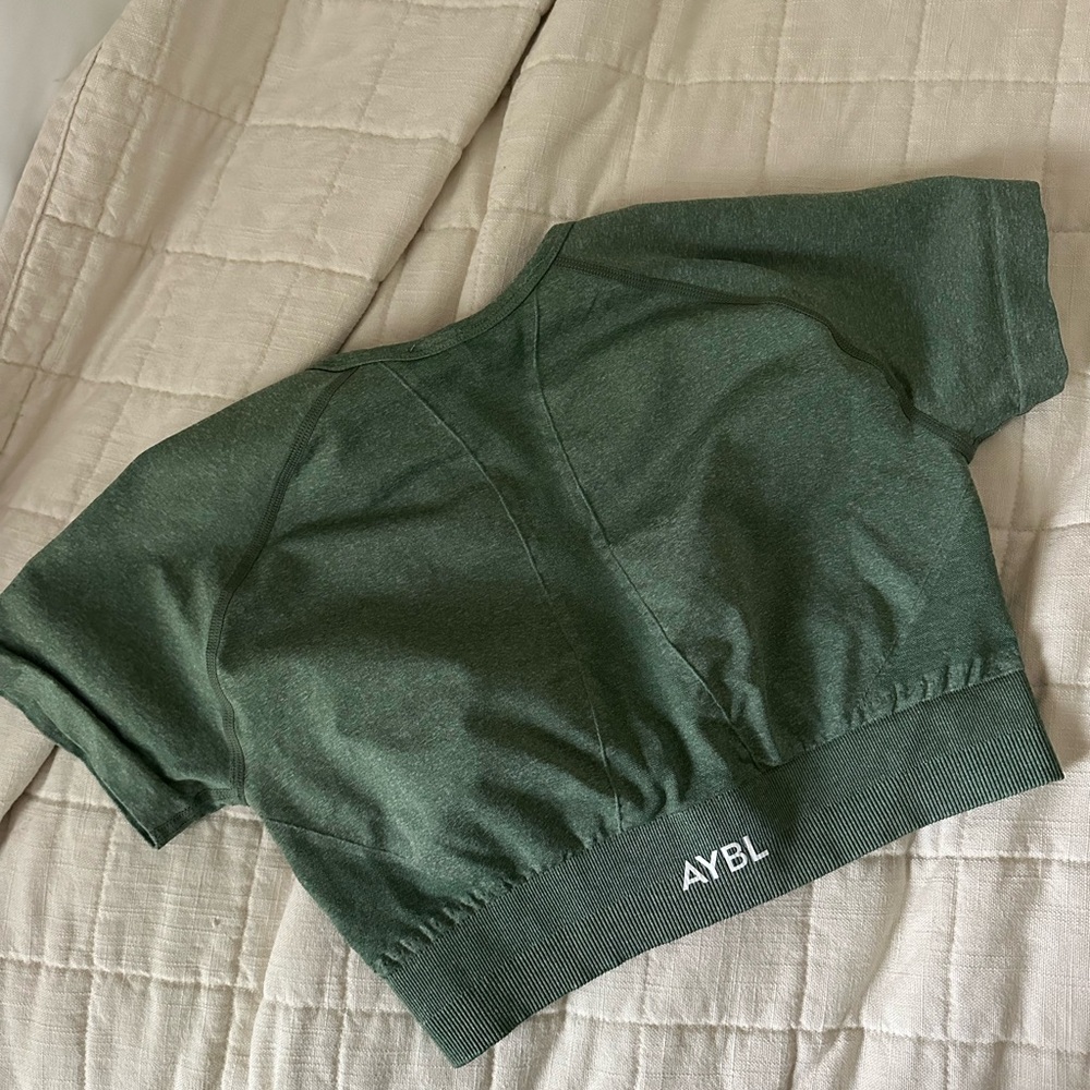 AYBL Green Cropped T-Shirt